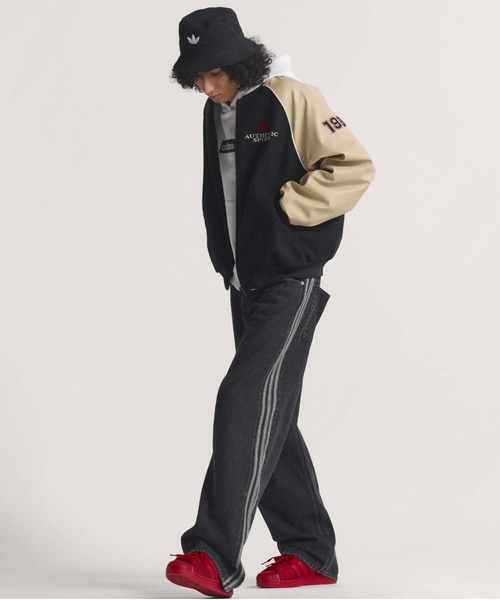 Adidas Denim Firebird Pants デニム ファイヤーバード adidas（アディダス） ジーンズ adidas FIREBIRD ADICOLOR DENIM PANTS