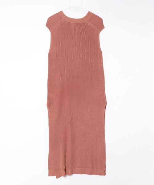 「collex」 ニットワンピース フリー オレンジ レディース_画像2