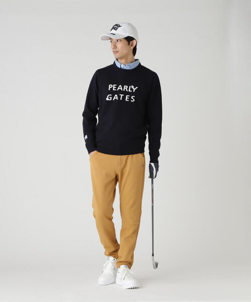 PEARLY GATES ジップアップセーター 4 メンズM相当 PEARLY GATES（パーリーゲイツ） セーター ニット 「PEARLY GATES」12G