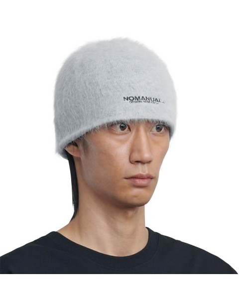 Emotionally Unavailable ニット帽 Emotionally Unavailable - LOGO BEANIE / ロゴビーニー (ブラック