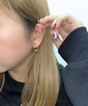 イヤリング 「Bz」フープ×フープイヤリング(...の詳細画像5