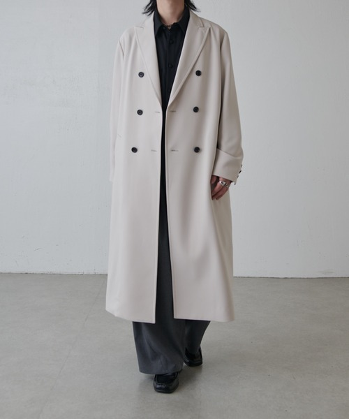 Lui's（ルイス） チェスターコート コート ダブルブレストスプリング