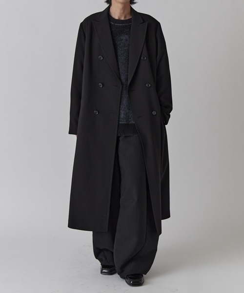 Lui's（ルイス） チェスターコート コート ダブルブレストスプリング