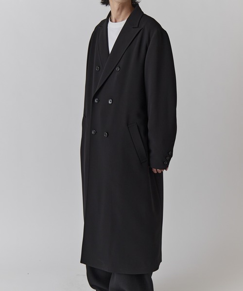 Lui's（ルイス） チェスターコート コート ダブルブレストスプリング