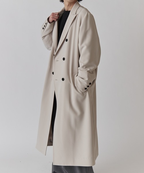 Lui's（ルイス） チェスターコート コート ダブルブレストスプリング