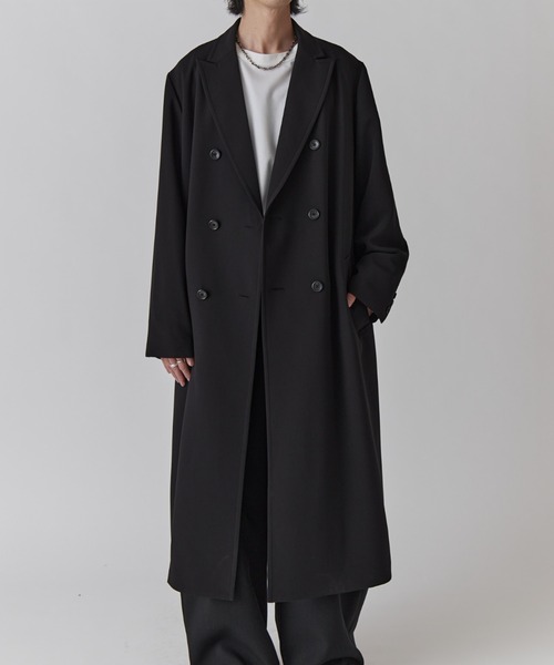 Lui's（ルイス） チェスターコート コート ダブルブレストスプリング