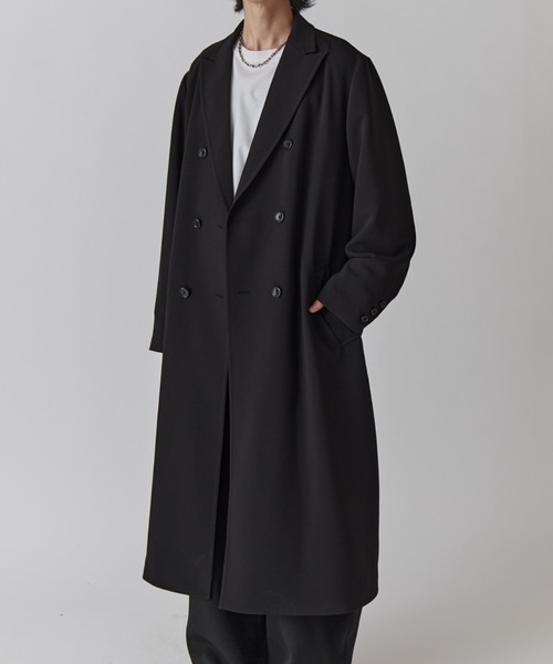 Lui's（ルイス） チェスターコート コート ダブルブレストスプリング