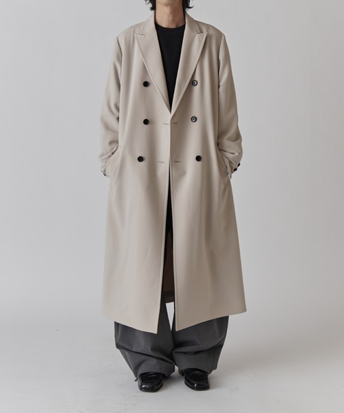 Lui's（ルイス） チェスターコート コート ダブルブレストスプリング