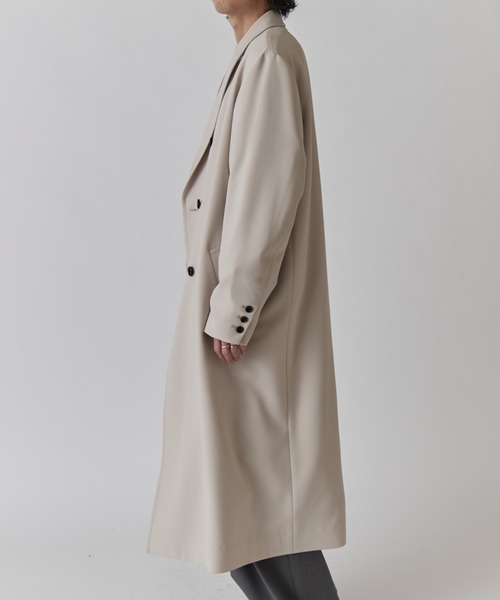 Lui's（ルイス） チェスターコート コート ダブルブレストスプリング