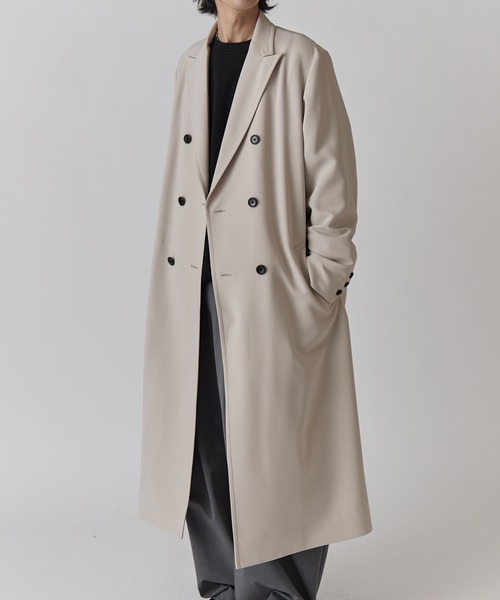 Lui's（ルイス） チェスターコート コート ダブルブレストスプリング