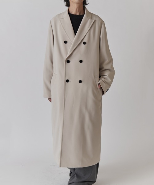 Lui's（ルイス） チェスターコート コート ダブルブレストスプリング