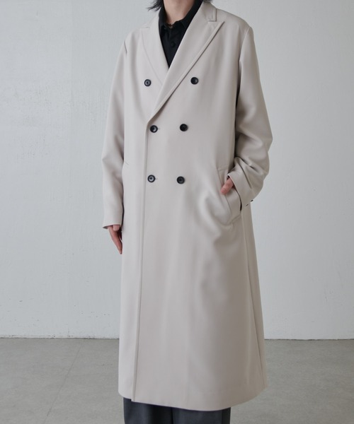 Lui's（ルイス） チェスターコート コート ダブルブレストスプリング