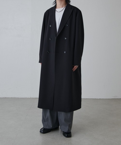 Lui's（ルイス） チェスターコート コート ダブルブレストスプリング
