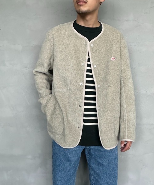 Danton（ダントン） ジャケット 40 グレイッシュベージュ レディース