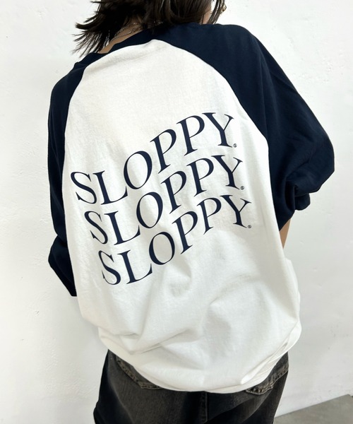 「WHO'S WHO gallery」 「sloppy」長袖カットソー FREE グレー レディース_画像8