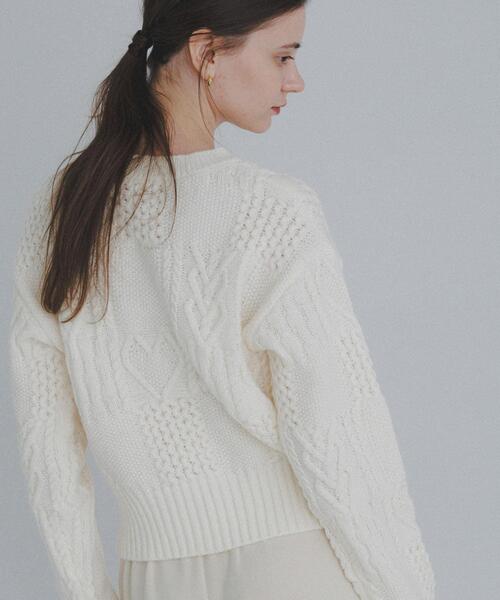 URBAN RESEARCH Sonny Label ニット セーター パッチワークハート