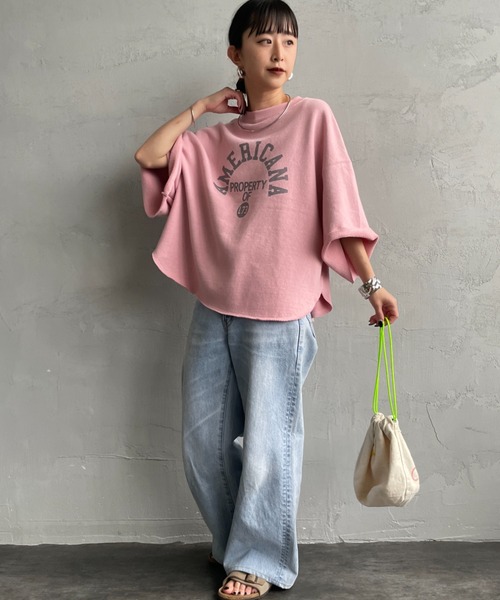 Americana アメリカーナ　別注スウェット AMERICANA（アメリカーナ） トレーナー スウェット 「WEB先行予約