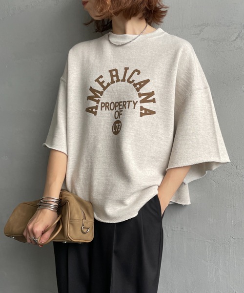 AMERICANA（アメリカーナ） トレーナー スウェット 別注 カレッジ