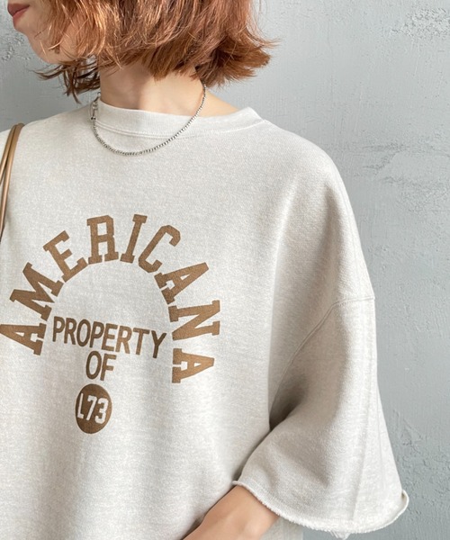 AMERICANA（アメリカーナ） トレーナー スウェット 「WEB先行予約