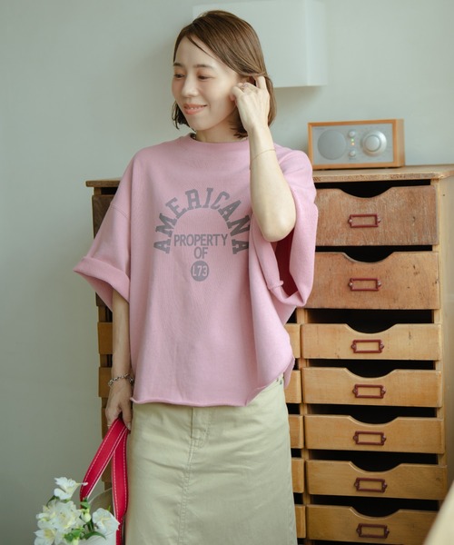 AMERICANA（アメリカーナ） トレーナー スウェット 別注 カレッジ