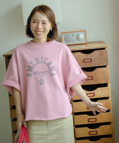 AMERICANA（アメリカーナ） トレーナー スウェット 別注 カレッジ