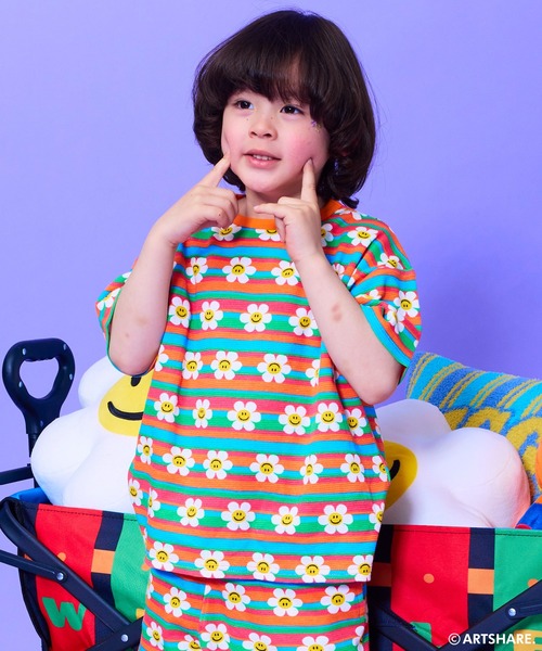 wiggle wiggle tシャツ 「wiggle wiggle」別注ワッフルソウガラ半袖T