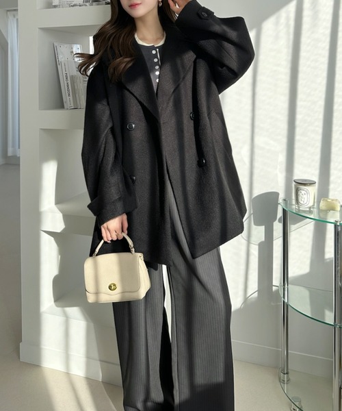 TREOVER ピーコート pコート オンにもオフにも活躍！流行に左右