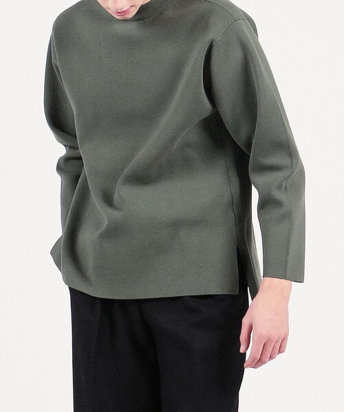 TOMORROWLAND（トゥモローランド） 長袖ニット S オレンジ メンズ