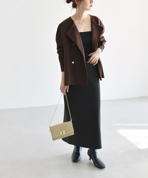 「quaranciel」 ダウンジャケット ONE SIZE ブラック レディース_画像7