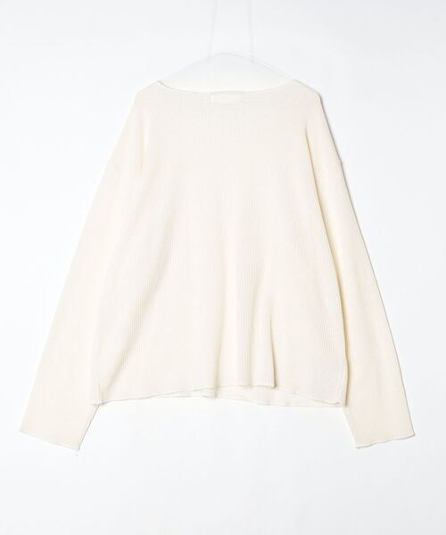 「minsobi」 長袖ニット FREE アイボリー メンズ_画像2