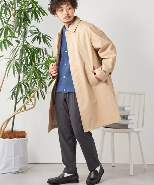 SHIPS any 「SHIPS any」 ステンカラーコート SMALL ベージュ メンズ
