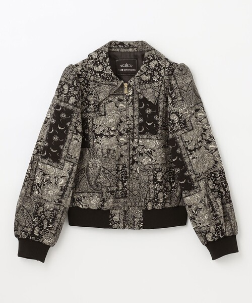 「GRACE CONTINENTAL」 ブルゾン 36 ブラック レディース_画像7