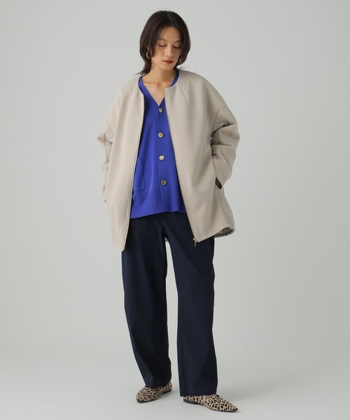 「Elura」 ブルゾン FREE グレイッシュベージュ レディース_画像5