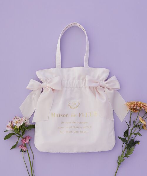 Maison de FLEUR バッグ Maison de FLEUR】季節を華やかに彩る“さくら”が主役のコレクションを2