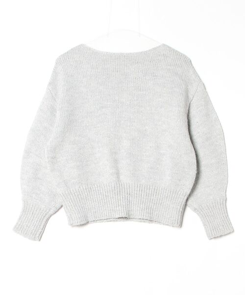 「PLST」 長袖ニット S グレー レディース_画像2