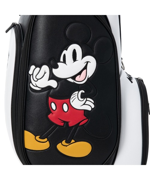 Belding Sports ゴルフバッグ ディズニーキャラクター Disney（ディズニー） ゴルフ キャデイバッグ BLACK DISNEY メンズ