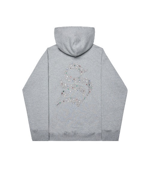 「SUPPLIER」 ジップアップパーカー LARGE ブラック メンズ_画像2