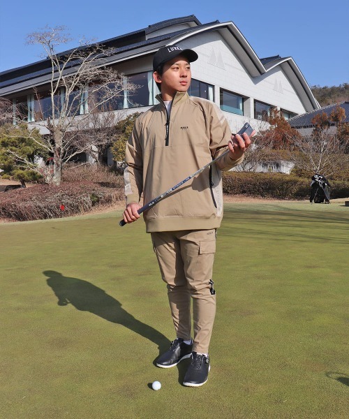 ナイロンジャケット (RM)「LUXE/R GOLF」ストレッチ ブロード メッシュ