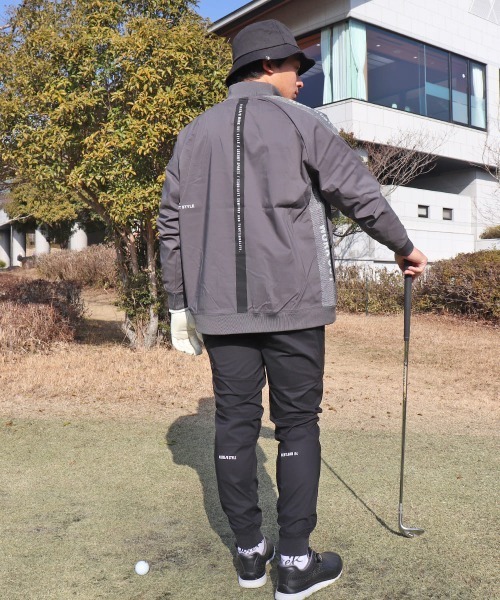 ナイロンジャケット (RM)「LUXE/R GOLF」ストレッチ ブロード メッシュ