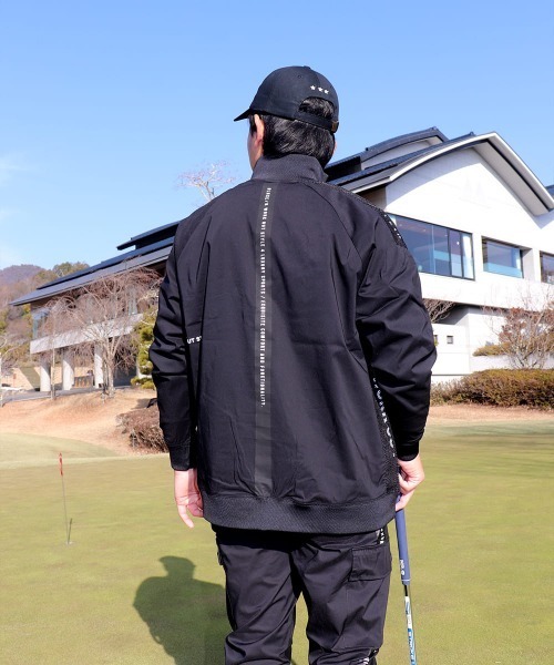 ナイロンジャケット (RM)「LUXE/R GOLF」ストレッチ ブロード メッシュ