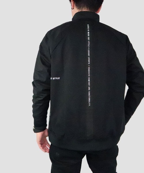 ナイロンジャケット (RM)「LUXE/R GOLF」ストレッチ ブロード メッシュ