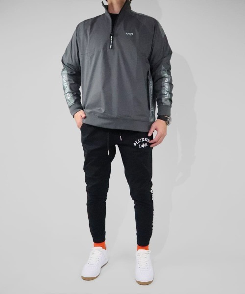 ナイロンジャケット (RM)「LUXE/R GOLF」ストレッチ ブロード メッシュ