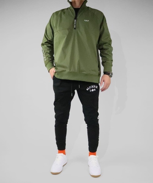 ナイロンジャケット (RM)「LUXE/R GOLF」ストレッチ ブロード メッシュ