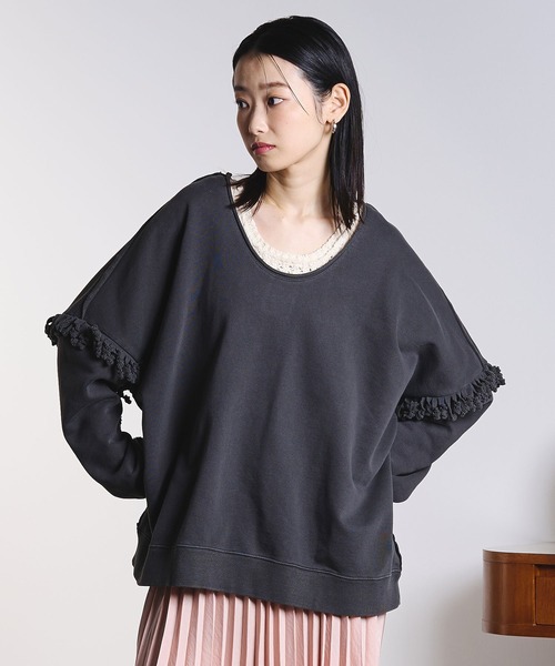 andmary Anne knit dress ピンク 【公式通販】