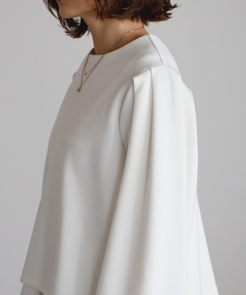 tシャツ バルーンタンク×レイヤードトップスセット レディース | Bonjour Sagan | 09