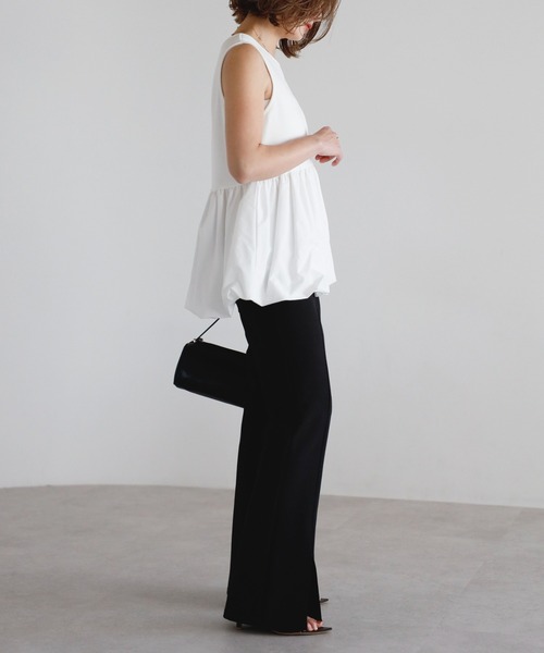 tシャツ バルーンタンク×レイヤードトップスセット レディース | Bonjour Sagan | 16