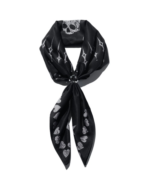 glamb（グラム） スカーフ バンダナ Skull Heart Bandana / スカル