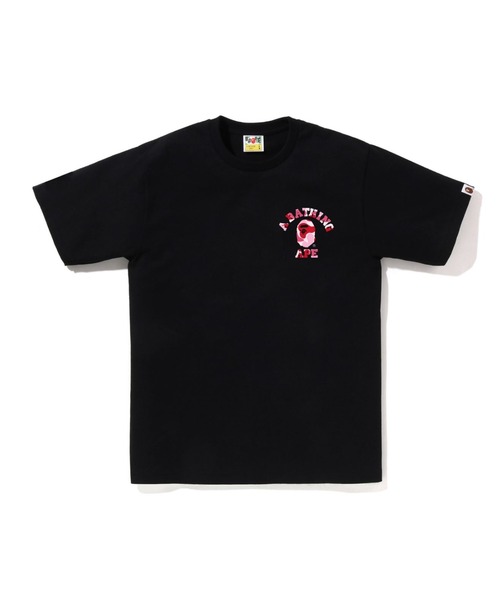 A BATHING APE（アベイシングエイプ） tシャツ ABC CAMO COLLEGE ATS