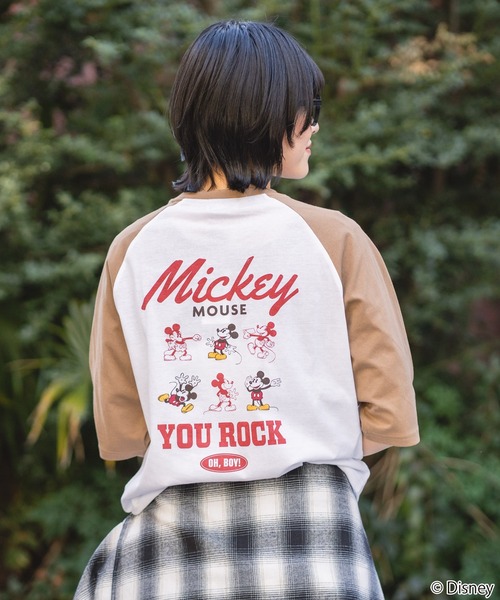Disney（ディズニー） tシャツ 「DISNEY/ディズニー」「軽やかな着心地