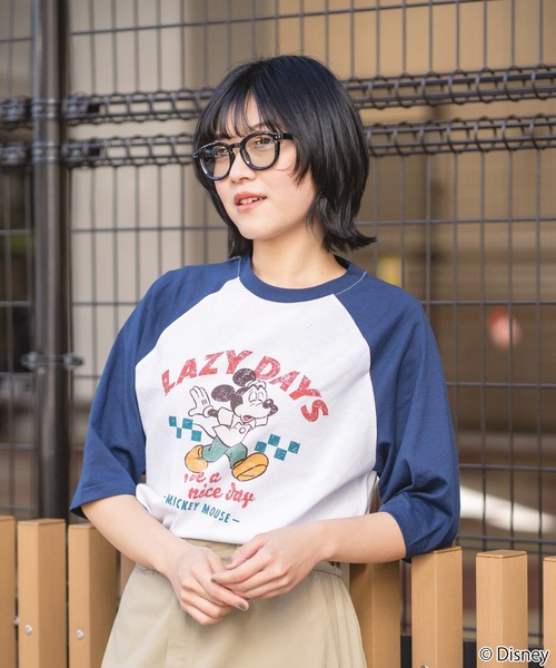 Disney（ディズニー） tシャツ 「DISNEY/ディズニー」「軽やかな着心地 